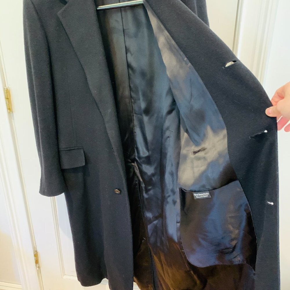 Vintage Polo University Club Ralph Lauren Men's Over Coat Top Coat Size 40 R - Picture 8 of 15